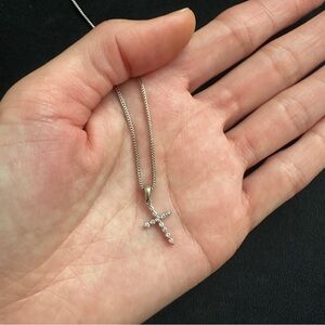 14K Cross Pendant Necklace